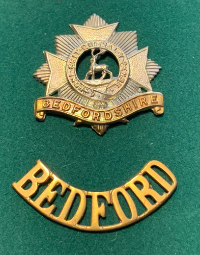 Bedfordshire regiment cap - bedfordshire,