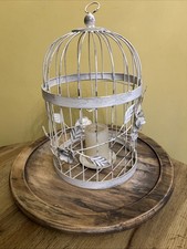 Birdcage Design Metal Candle Holder