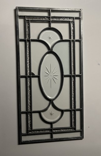 Antique beveled etched leaded - beveled,