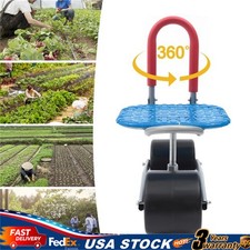 Garden Cart Rolling Work Seat