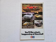 VAUXHALL CHEVETTE VIVA MAGNUM CAVALIER VX SALES BROCHURE 1976