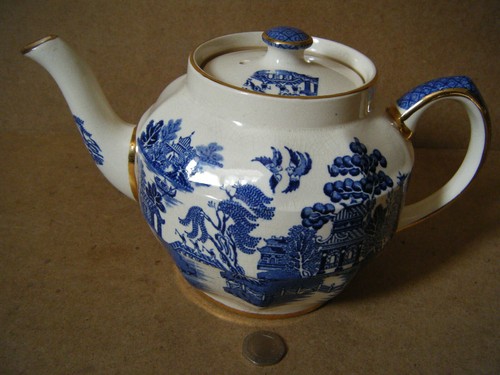 Vintage ceramic sadler teapot - sadler,