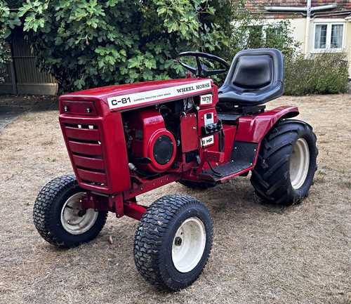 Wheel horse garden - c-81,
