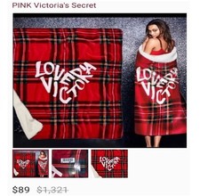 Victoria Secret Sherpa throw