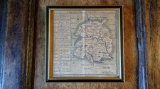 1742 ANTIQUE FRAMED COPPER