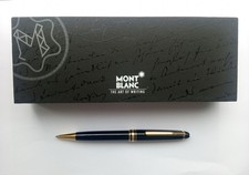 Montblanc Meisterstuck Ball Pen Ballpoint Pen 1995 & Original Box + Guide Book