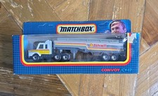 Matchbox Convoy CY-17 Shell Scania Petrol Tanker. Boxes