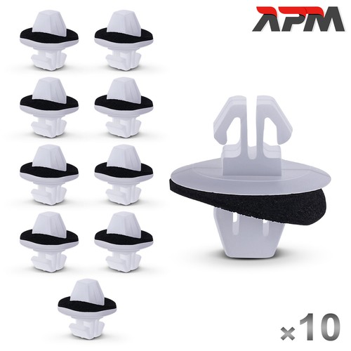 10x mounting clips door sill - 10x,