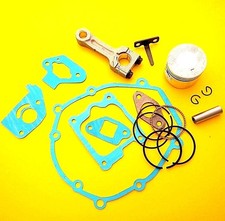 Engine Overhaul Kit, Piston, Rings, Gasket Set & Conrod Fits Honda GXH50 Engine