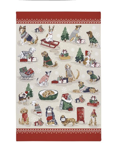 Cotton tea towel ulster - tea,