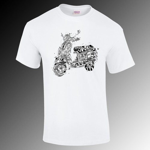 Vespa once upon time design - once,