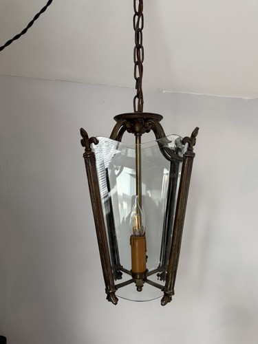 Antique french bronze hanging - french,