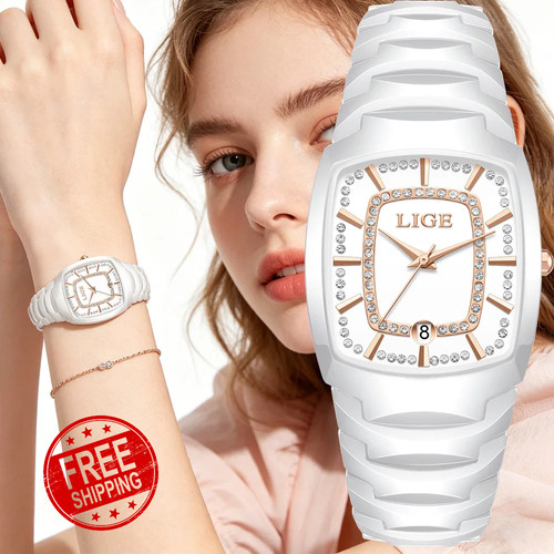 Lige women quartz watch - women's,