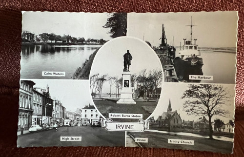Vintage postcard irvine - vintage,