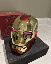 Iron Man MK5 Helmet Mask GOLD
