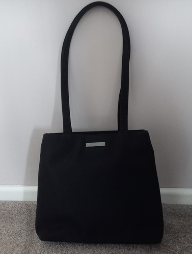 Debenhams black fabric double - black,