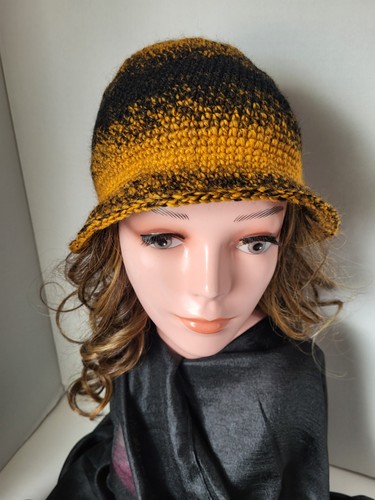 Handmade crochet bucket hat - bucket,