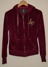 Vintage Lipsy Red Wine Velour