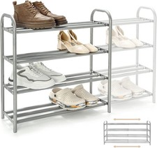 Extendable Shoe Rack 4 Tier