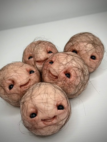 Hair ball handmade polymer - hair, –