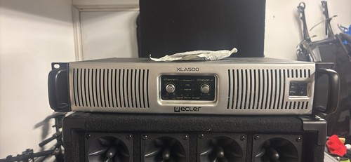 Ecler xla500 power - ecler, amplifier