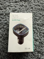 Car Charger Bluetooth 5.0 Wireless FM Transmitter MP3 Player USB PD Fast Adapter