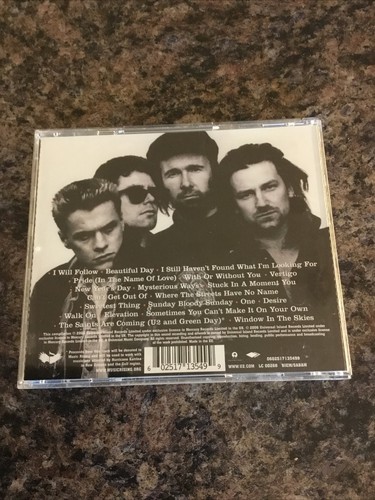 Singles best of cd top - u2,