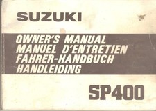 SUZUKI SP400,SP400T 1980