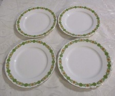 4 X Antique Wileman The Foley China Side Plates Patt 10333  17.5cm
