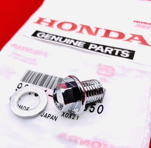 Honda oil drain - honda, bolt