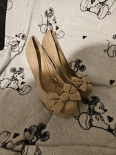 Beige Stiletto Heels Size 5