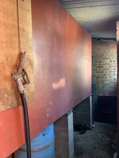 Diesel tank with pump meter and hose. 6750 Liter.