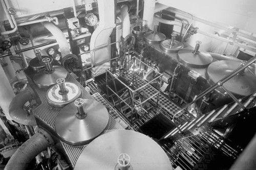 726001 engine room steam - 726001, of