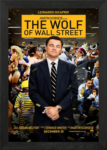 The wolf wall street poster - wolf,