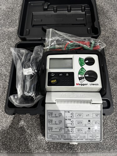 Megger ltw425 earth loop - megger,