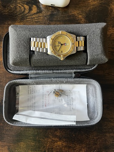 With receipt tag heuer - with, receipt!