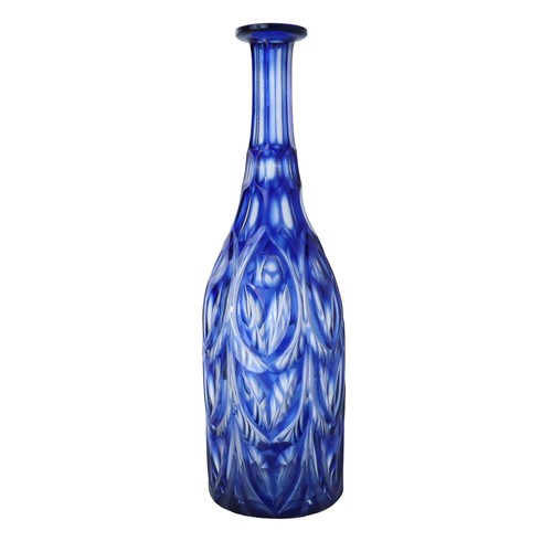 Vintage czech bohemian cobalt - czech,