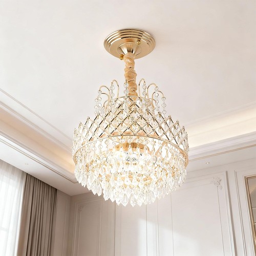 Crystal ceiling light led - crystal,