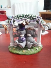 Me To You Figurine Tying The Knot 2004 handmade C. Pics Condition No Box