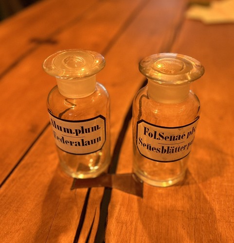 Apothecary chemist bottles - apothecary,