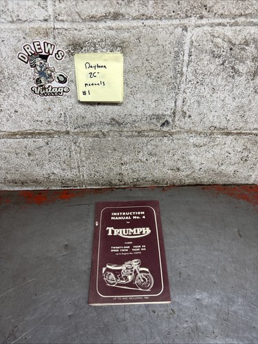Vintage triumph twenty - triumph,