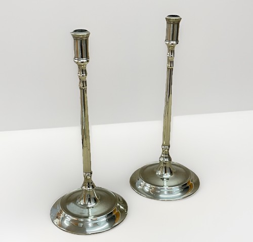 Pair georgian brass tavern - pair,