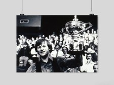 Alex higgins poster - poster, snooker