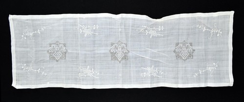 Vintage embroidered cutwork - embroidered,