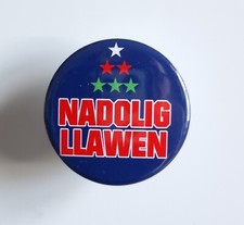 Nadolig Llawen - Small Button