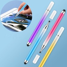 2 In 1 Pencil Stylus Touch Screen Pen Fit For iPad iPod iPhone Samsung PC Tablet