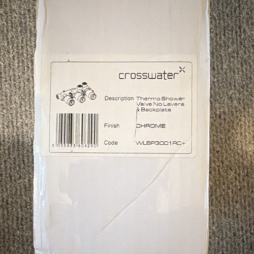 Crosswater thermostatic shower - thermostatic,