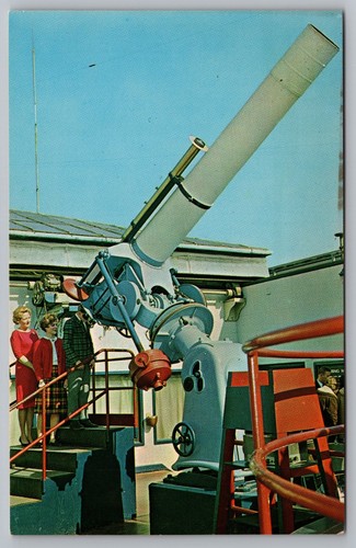 Postcard observatory telescope - postcard,