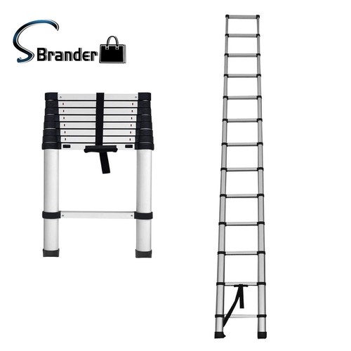 Non slip aluminum telescopic - aluminum,