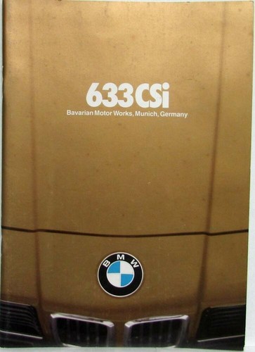 1980 bmw 633 - 1980, csi